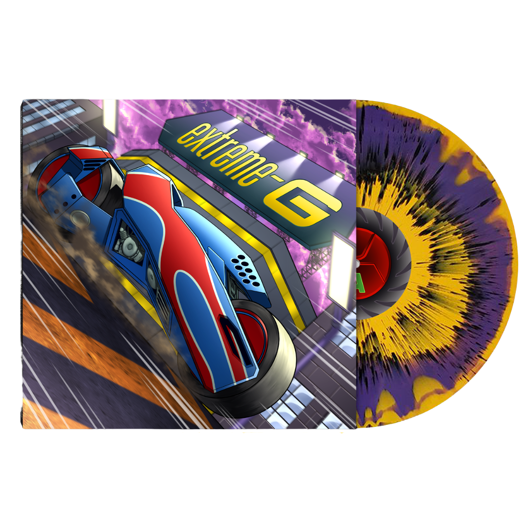 extreme-G Official Soundtrack Vinyl - Respawned Records extreme-G Official Soundtrack Vinyl - Respawned Records