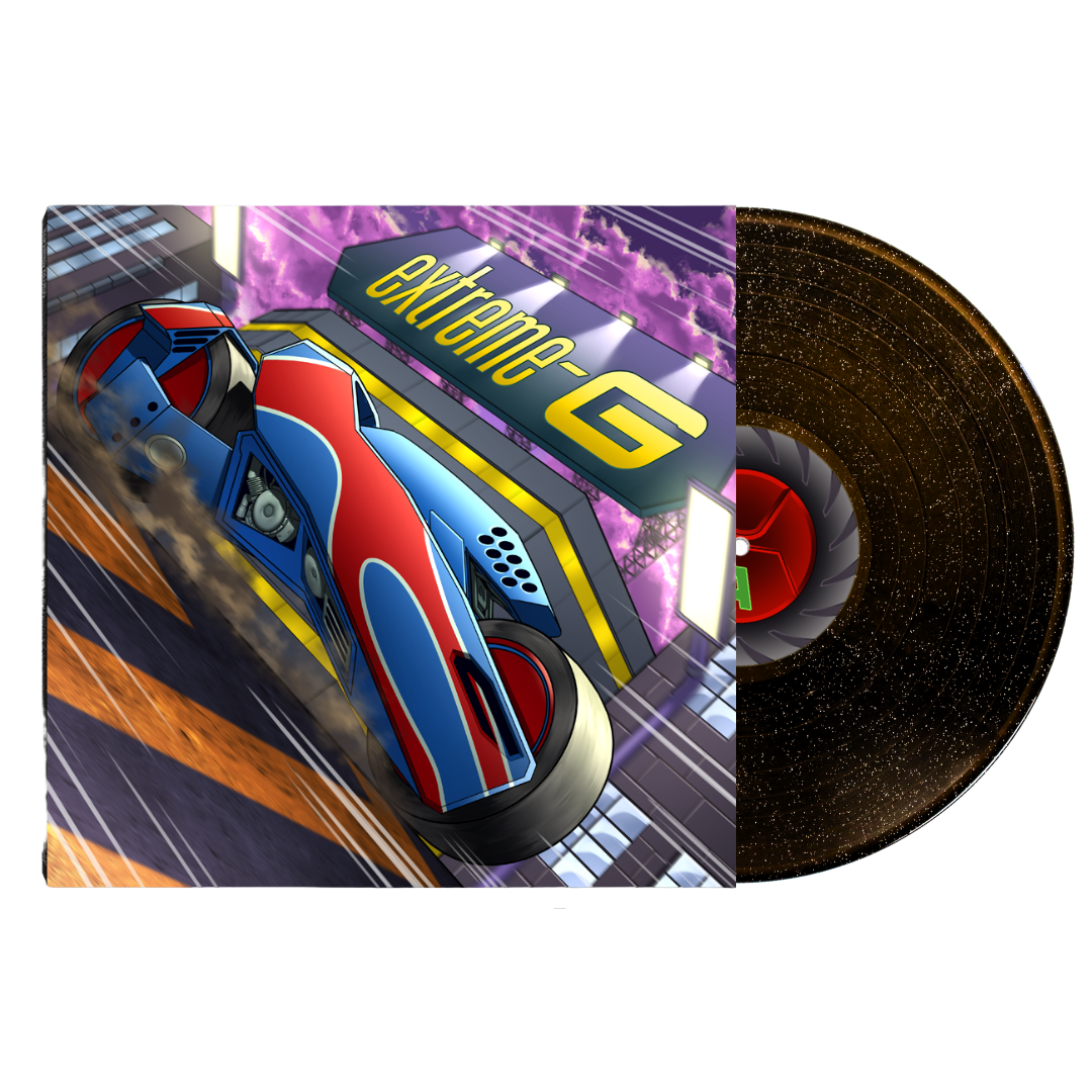 extreme-G Official Soundtrack Vinyl - Respawned Records extreme-G Official Soundtrack Vinyl - Respawned Records