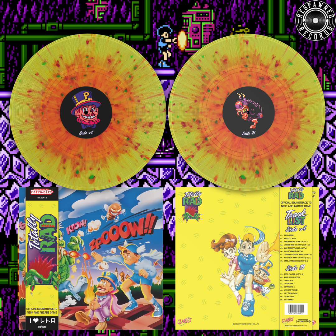 Totally Rad Official Vinyl Soundtrack - Respawned Records Totally Rad Official Vinyl Soundtrack - Respawned Records