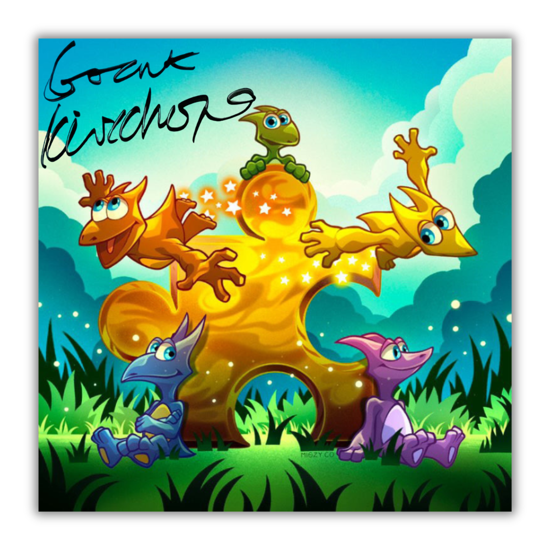 Gold Jiggy SIGNED Art Print