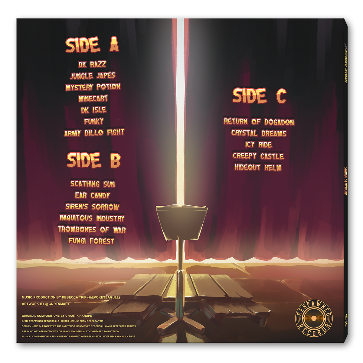 DK64 Simian Symphony Vinyl Record